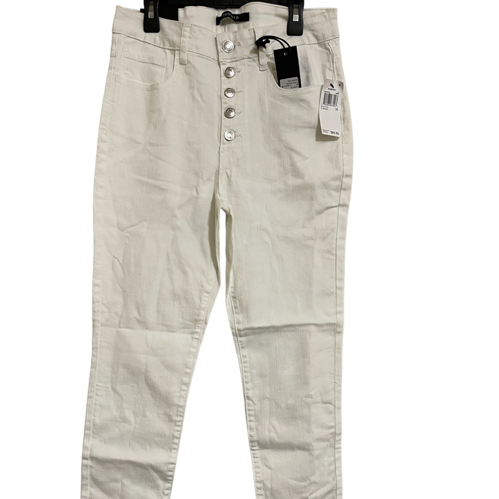Numero Verona High Rise Skinny Ankle Button Fly Size 30